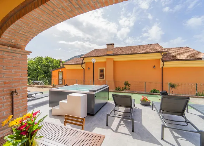 044b - Moderna 01-24d Con Vasca Idromassaggio In Giardino, Solo 15 Minuti Dal Mare E - Posto Auto Gratuito Lejlighed