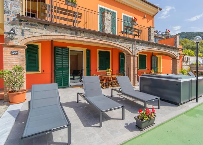 Apartamento 044b - Moderna 01-24d Con Vasca Idromassaggio In Giardino, Solo 15 Minuti Dal Mare E - Posto Auto Gratuito San Lazzaro (Genoa)